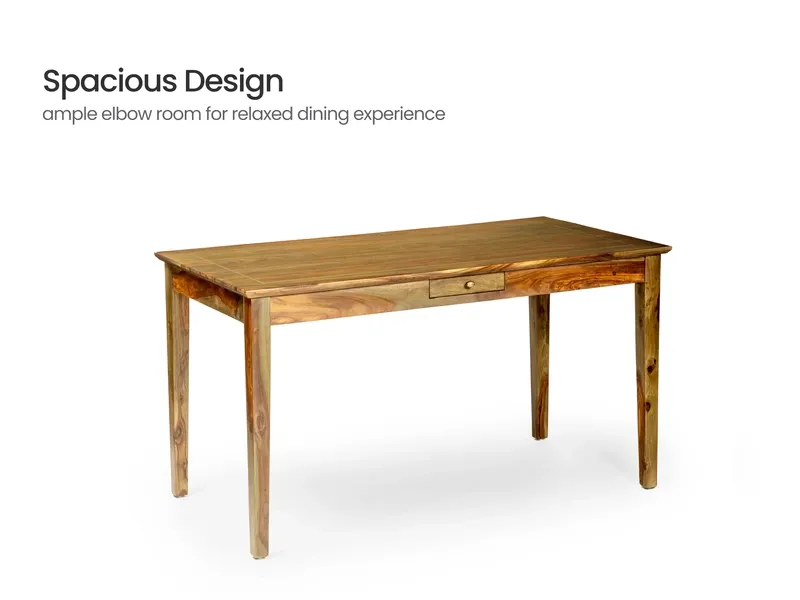 Belle Solid Wood 4 Seater Dining Set